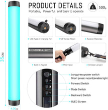 Load image into Gallery viewer, ZHIYUN Filmmakers Kit: 3 Axis DSLR Camera Gimbal + Condenser Microphone + Water proof RGB tube Light - Zhiyun Australia